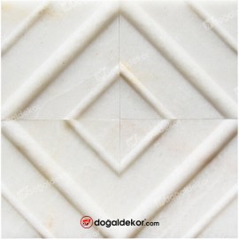Dekoratif Doğal Taş Duvar Kaplama Diagon 10x10 -DT1589